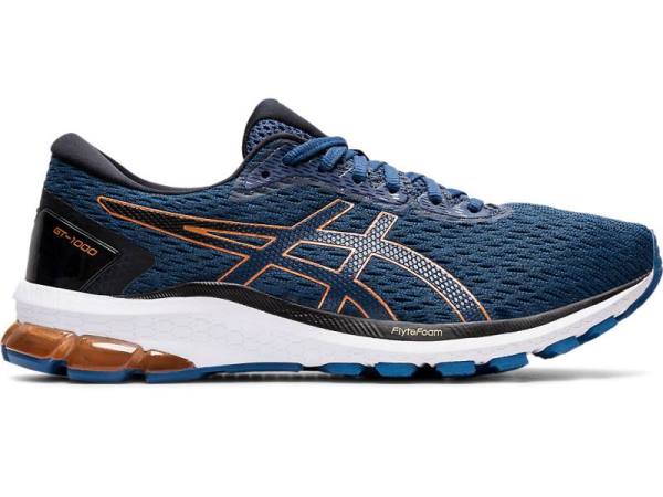 Asics Hardloopschoenen Heren, GT-1000 DonkerGrijs - Asics Uitverkoop | B5341896-KR